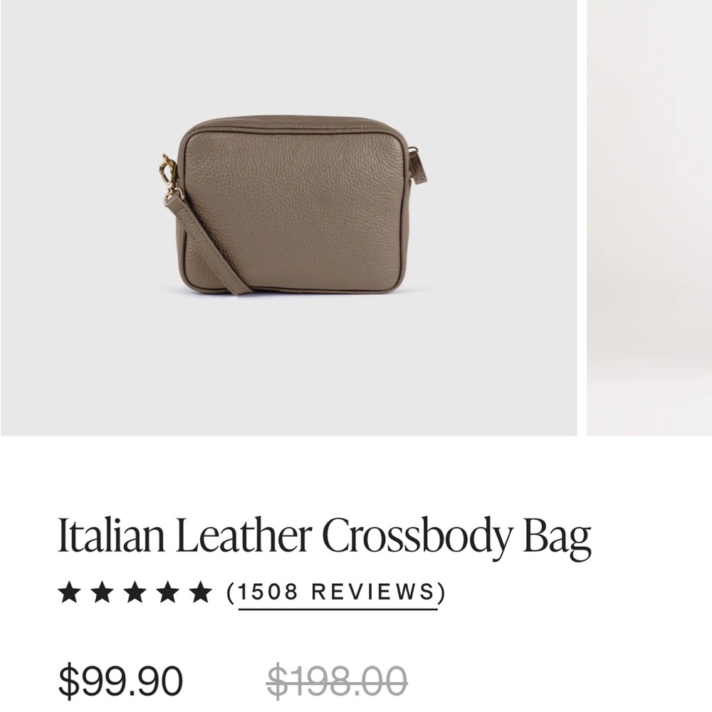 100% leather Quince purse